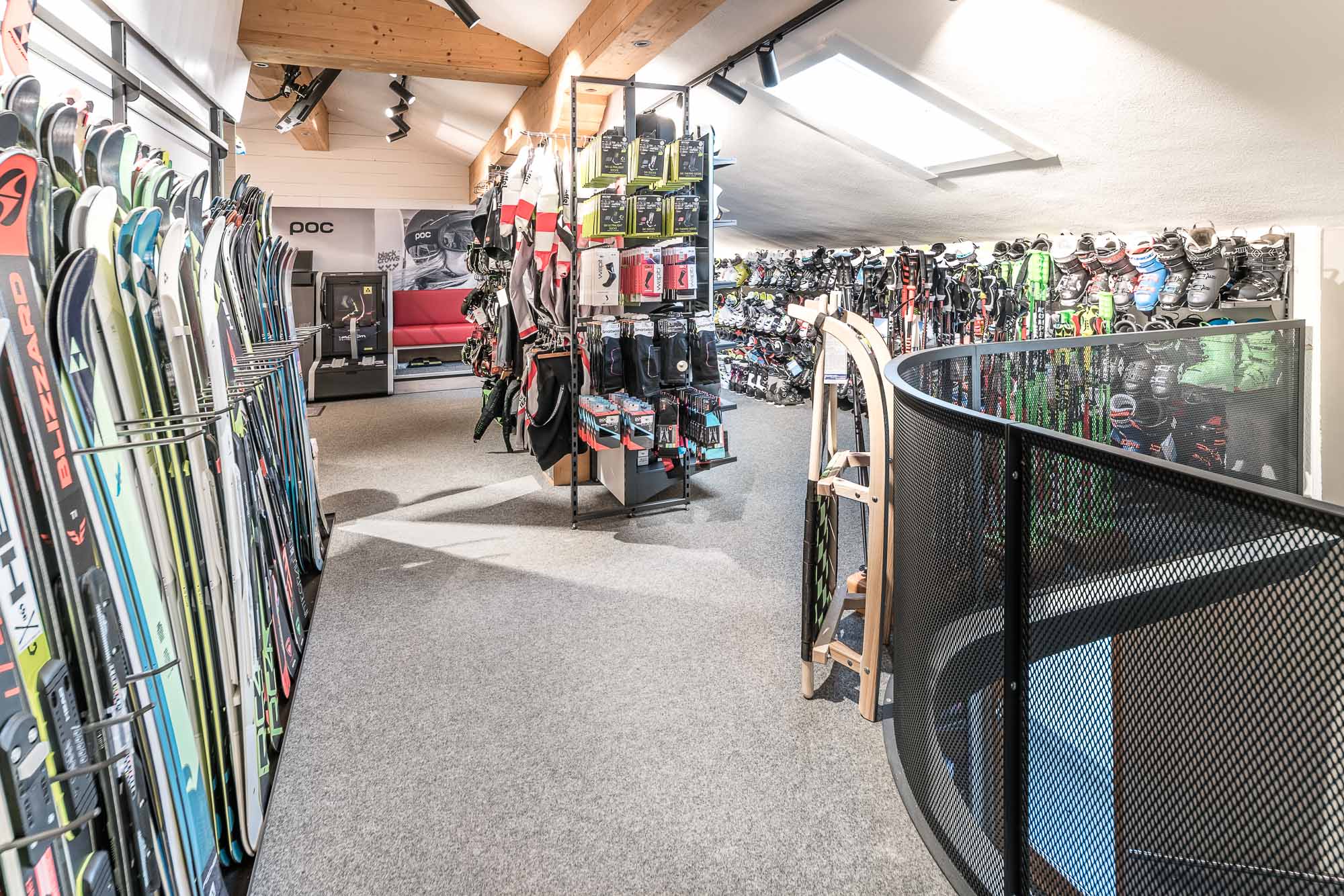 Skischuh-Wand und Bootfitting im Servicecenter Sportshop Lintner